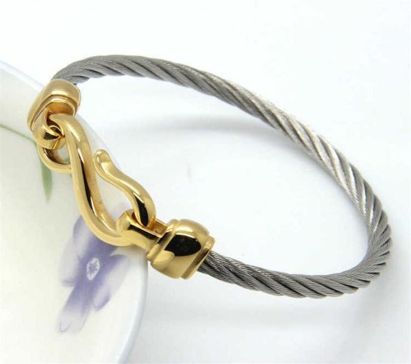 twocolor titanium steel bracelet hooks fashion jewelry infinity love charm bracelets bangles for women q0722171f4945025, Black
twocolor titanium steel bracelet hooks fashion jewelry infinity love charm bracelets bangles for women q0722171f4945025, Black