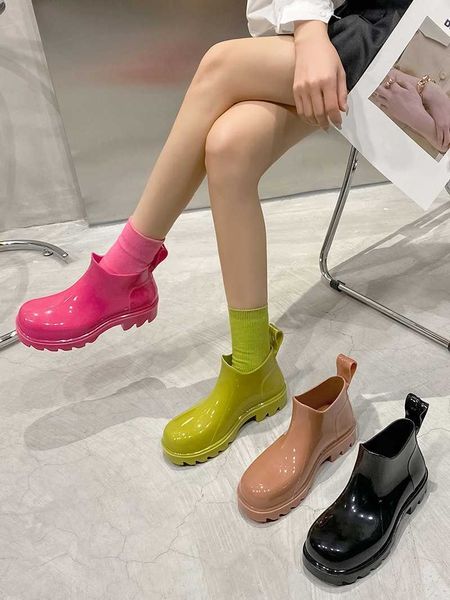 dress shoes waterproof and anti-skid rain shoes short tube thick bottom ashigo mona same 2022 new rain boots female couple large, Black
dress shoes waterproof and anti-skid rain shoes short tube thick bottom ashigo mona same 2022 new rain boots female couple large, Black