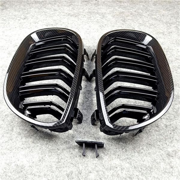 e60 carbon look gloss black front hood grille for bmw 5 series e61 abs 2004-2009 dual line replacement mesh grilles287w
e60 carbon look gloss black front hood grille for bmw 5 series e61 abs 2004-2009 dual line replacement mesh grilles287w