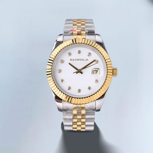 mens watches automatic mechanical sweeping 2813 movement stable working shell dial womens watch stainless president desinger oyster datejust, Slivery;brown
mens watches automatic mechanical sweeping 2813 movement stable working shell dial womens watch stainless president desinger oyster datejust, Slivery;brown