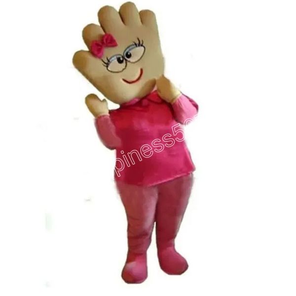 cartoonred beautiful hands finger mascot costume fancy dress wild animal clothing halloween xmas parade suits outdoor jumpsuit customizable, Red;yellow
cartoonred beautiful hands finger mascot costume fancy dress wild animal clothing halloween xmas parade suits outdoor jumpsuit customizable, Red;yellow