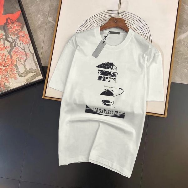 fashion brand men's designer t shirt printed womens mens t-shirt black white cotton casual t-shirt short sleeve luxury hip hop street d, White;black
fashion brand men's designer t shirt printed womens mens t-shirt black white cotton casual t-shirt short sleeve luxury hip hop street d, White;black