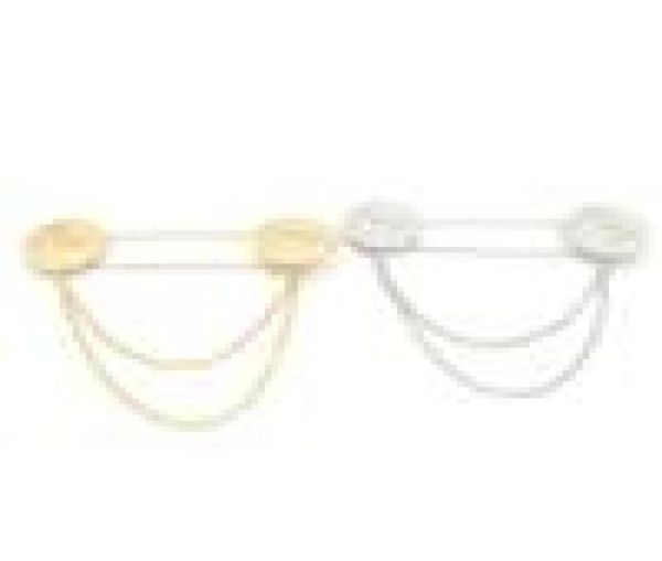 fashion jewelry for men women gold round chain tassel big brooch large lapel pin shirt collar chain clip lots 12pcs1383522, Gray
fashion jewelry for men women gold round chain tassel big brooch large lapel pin shirt collar chain clip lots 12pcs1383522, Gray