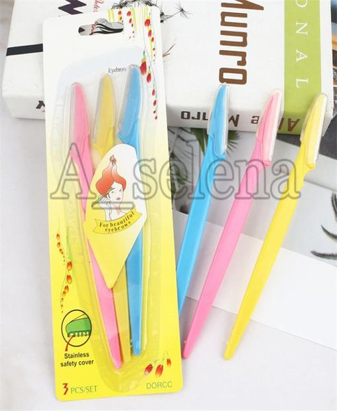 3pcsset stainless steel blade face eyebrow hair removal razor trimmer shaper shaver makeup tools new arrival dhl 9870436
3pcsset stainless steel blade face eyebrow hair removal razor trimmer shaper shaver makeup tools new arrival dhl 9870436