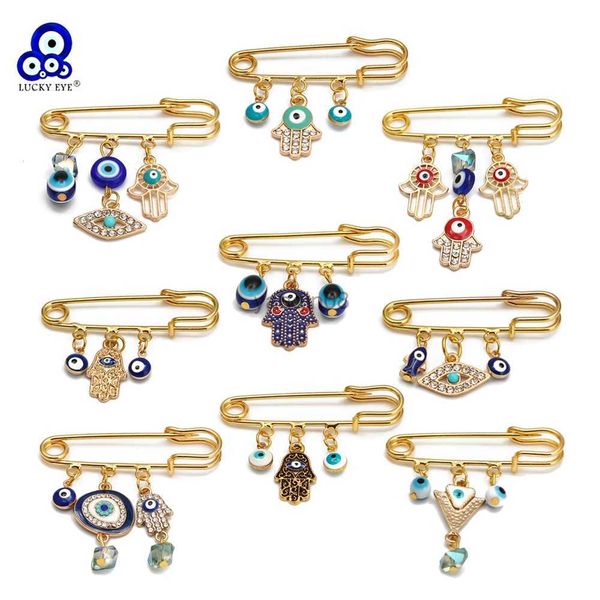 pins brooches lucky eye fatima hamsa hand blue turkish evil eye brooch pin gold color alloy charm brooch for women men fashion jewelry be102, Gray
pins brooches lucky eye fatima hamsa hand blue turkish evil eye brooch pin gold color alloy charm brooch for women men fashion jewelry be102, Gray