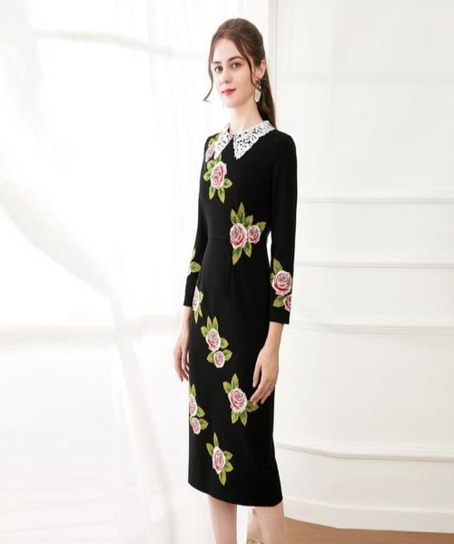 1130 2021 runway dress brand same style dress long sleeve lapel neck dress black embroidery womens clothes luxury fashion sh5408743
1130 2021 runway dress brand same style dress long sleeve lapel neck dress black embroidery womens clothes luxury fashion sh5408743