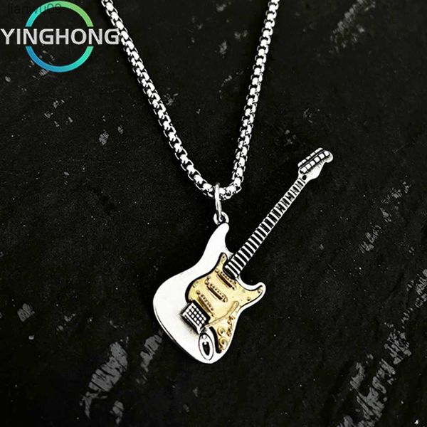 quexiang 2023 s925 sterling silver electric guitar rock punk necklace jewelry charm fashion luxury exquisite gift l230704
quexiang 2023 s925 sterling silver electric guitar rock punk necklace jewelry charm fashion luxury exquisite gift l230704