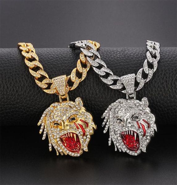 pendant necklaces gothic hip hop half man beast iced out choker chain necklace halloween gift3424934, Silver
pendant necklaces gothic hip hop half man beast iced out choker chain necklace halloween gift3424934, Silver