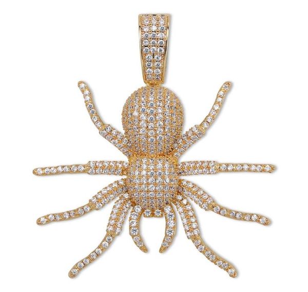 new iced out cz spider pendant necklace mens micro paved hip hop gold silver color bling charm chains jewelry7818517
new iced out cz spider pendant necklace mens micro paved hip hop gold silver color bling charm chains jewelry7818517