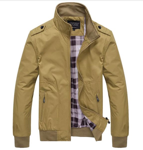 spring autumn fashion men's jackets 5 color choose stand collar coat outerwear jacket men casual men jacket m-5xl shs1bg235, Black;brown
spring autumn fashion men's jackets 5 color choose stand collar coat outerwear jacket men casual men jacket m-5xl shs1bg235, Black;brown