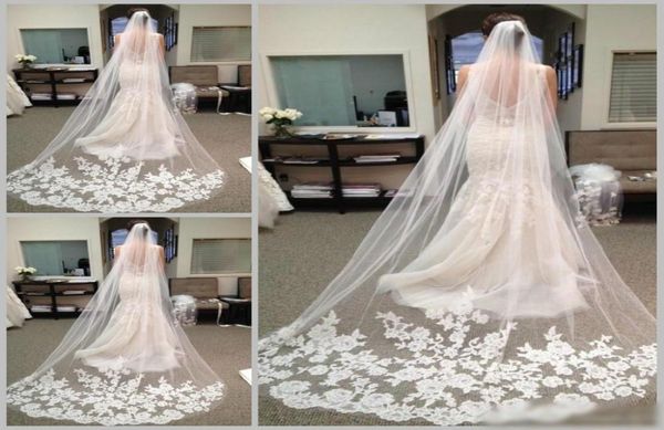 2020 selling in stock long chapel length bridal veil appliques 2019 veu de noiva longo wedding veil lace purfle with9098543, Black
2020 selling in stock long chapel length bridal veil appliques 2019 veu de noiva longo wedding veil lace purfle with9098543, Black