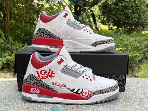 designer og 3 3s basketball shoes men women fire red diy love mens trainers outdoor sneakers, Red;white
designer og 3 3s basketball shoes men women fire red diy love mens trainers outdoor sneakers, Red;white