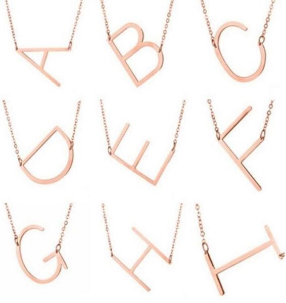 alphabet letter initial necklace goldrose goldsilver new sideways large initial necklaces for women fashion jewelry ps00642098506, Silver
alphabet letter initial necklace goldrose goldsilver new sideways large initial necklaces for women fashion jewelry ps00642098506, Silver