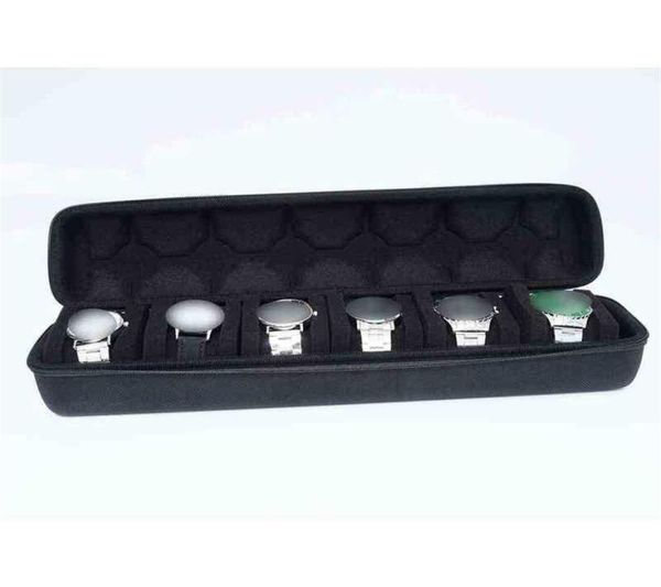 6 slot watch travel case eva watch holder with handle jewelry storage black h220512224t1595982, Black;blue
6 slot watch travel case eva watch holder with handle jewelry storage black h220512224t1595982, Black;blue