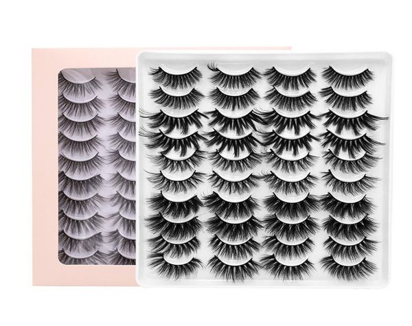 handmade reusable 20 pairs mink false eyelashes set thick long curly crisscross 3d fake lashes extensions soft vivid with pink p8810521
handmade reusable 20 pairs mink false eyelashes set thick long curly crisscross 3d fake lashes extensions soft vivid with pink p8810521
