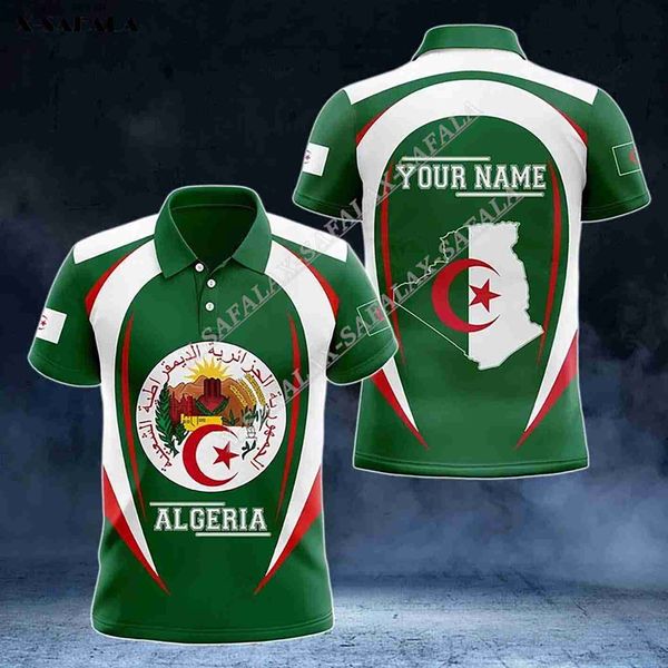 algeria flag coat of arms custom name 3d print polo shirt men collar short sleeve streetwear summer shirt, White;black
algeria flag coat of arms custom name 3d print polo shirt men collar short sleeve streetwear summer shirt, White;black