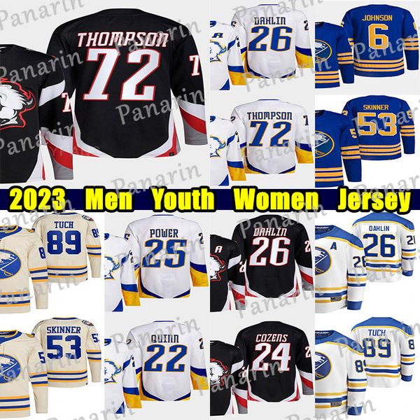 #72 tage thompson reverse retro hockey jersey #26 rasmus dahlin #27 devon levi dylan cozens owen power kyle okposo alex tuch tyson jost erik, Black;red
#72 tage thompson reverse retro hockey jersey #26 rasmus dahlin #27 devon levi dylan cozens owen power kyle okposo alex tuch tyson jost erik, Black;red