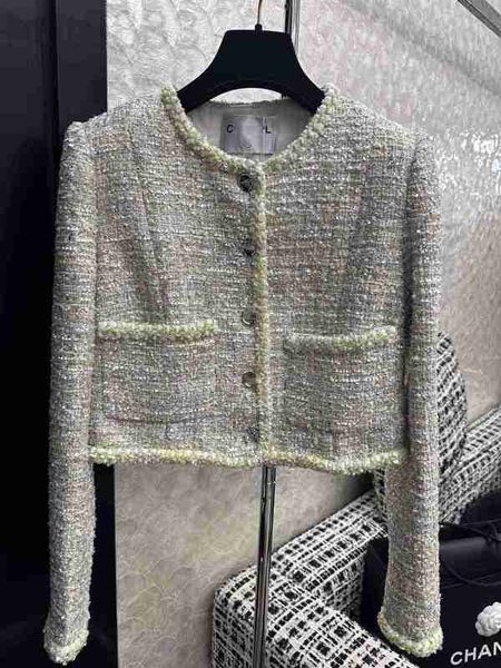women's jackets designer early autumn new style celebrity temperament age reducing metal buckle sequin thick tweed woven short coat noq, Black;brown
women's jackets designer early autumn new style celebrity temperament age reducing metal buckle sequin thick tweed woven short coat noq, Black;brown