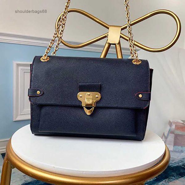 luxury chain bag designer crossbody bag 25cm genuine leather evening bags level replication flap bag with box wl025