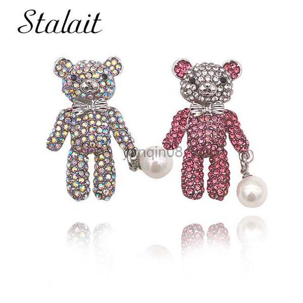pins brooches cute full rhinestone teddy bear brooches valentine's day ab color pink bowknot pearl corsage famale brooch jewelry access, Gray
pins brooches cute full rhinestone teddy bear brooches valentine's day ab color pink bowknot pearl corsage famale brooch jewelry access, Gray