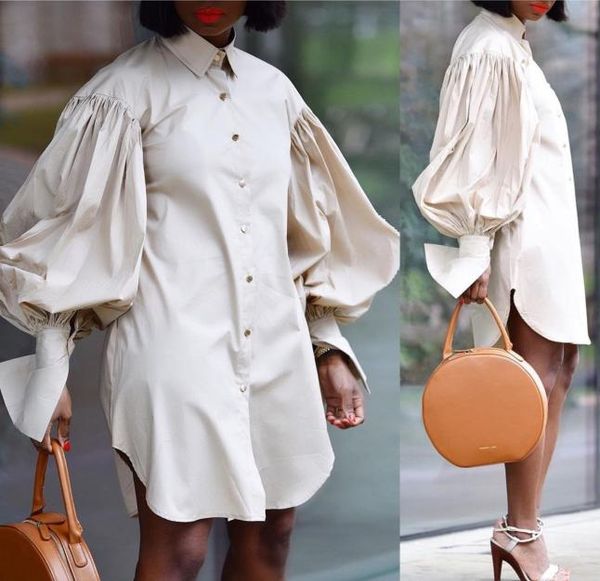 5 colors women dresses long puff sleeve lapel shirt dress spring elegant party casual3433794, Black;gray
5 colors women dresses long puff sleeve lapel shirt dress spring elegant party casual3433794, Black;gray