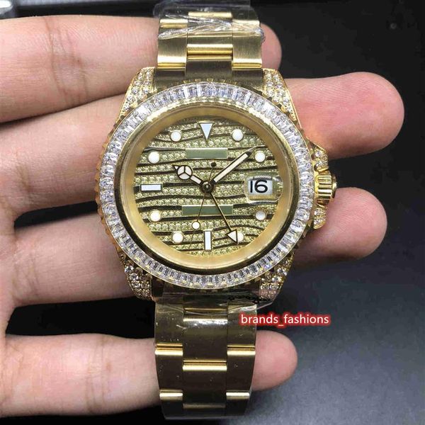 popular men's fashion wristwatch gold stainless steel watch diamond bezel diamond face watch automatic mechanical sports watc3341, Slivery;brown
popular men's fashion wristwatch gold stainless steel watch diamond bezel diamond face watch automatic mechanical sports watc3341, Slivery;brown