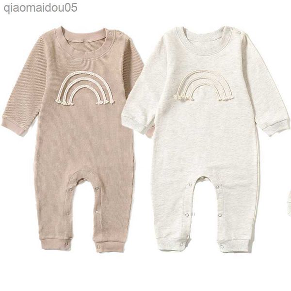 new novelty baby girls boys clothes for newborn romper rainbow cotton long sleeve infant jumpsuit bodysuit toddler onesies 0-24m l230712, Blue
new novelty baby girls boys clothes for newborn romper rainbow cotton long sleeve infant jumpsuit bodysuit toddler onesies 0-24m l230712, Blue