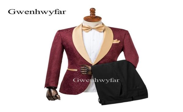 2018 brand groom tuxedos groomsmen one button burgundy flower gold shawl lapel custom made formal groom wear men wedding tuxedos w9911281, Black;gray
2018 brand groom tuxedos groomsmen one button burgundy flower gold shawl lapel custom made formal groom wear men wedding tuxedos w9911281, Black;gray