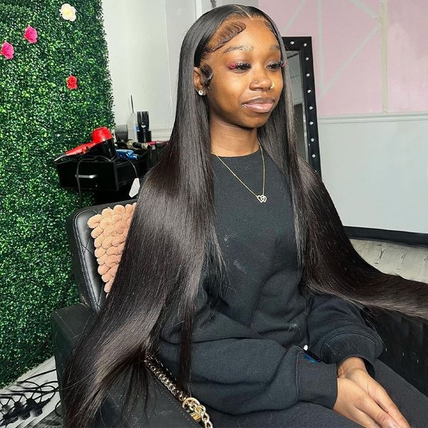 13x4 bone straight lace front wig 30 40 inch lace front human hair wigs for women 13x6 brazilian hair wigs 360 lace frontal wig, Black
13x4 bone straight lace front wig 30 40 inch lace front human hair wigs for women 13x6 brazilian hair wigs 360 lace frontal wig, Black