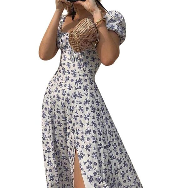 casual dresses arrival womens elegant long dress puff sleeve floral cottagecore summer beach party stylish split1578761, Black;gray
casual dresses arrival womens elegant long dress puff sleeve floral cottagecore summer beach party stylish split1578761, Black;gray