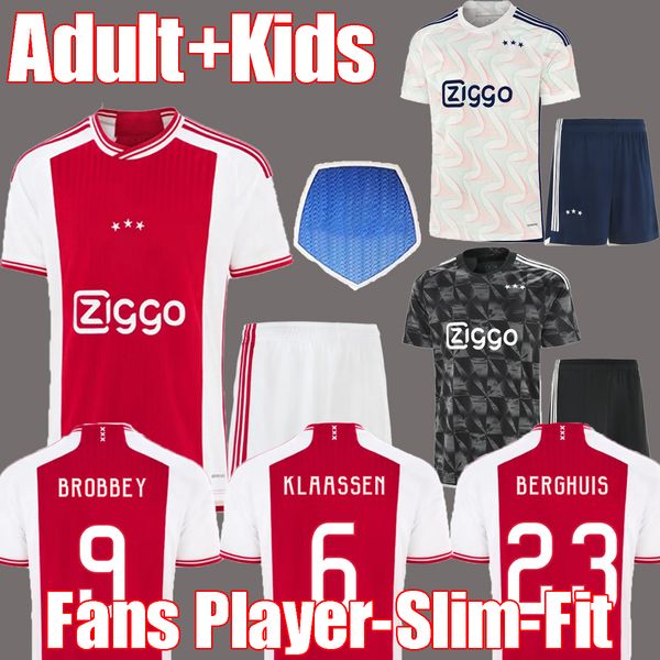 tadic 23 24 new ajaxs soccer jerseys home away third bassey berghuis black kit klaassen bergwijn marley 2023 football shirts men kids unifor, Black;yellow
tadic 23 24 new ajaxs soccer jerseys home away third bassey berghuis black kit klaassen bergwijn marley 2023 football shirts men kids unifor, Black;yellow