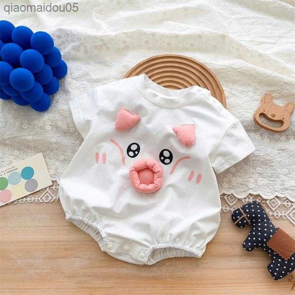 newborn baby boys girls bodysuits romper kaii pig short sleeve infant baby onesie ropa bebe toddler jumpsuits outfits baby l230712, Blue
newborn baby boys girls bodysuits romper kaii pig short sleeve infant baby onesie ropa bebe toddler jumpsuits outfits baby l230712, Blue