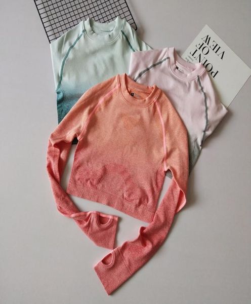 autumn new ombre yoga shirts fitted long sleeve sport t shirt with thumb holes seamless fitness crop quick dry workout 8084535, White;red
autumn new ombre yoga shirts fitted long sleeve sport t shirt with thumb holes seamless fitness crop quick dry workout 8084535, White;red