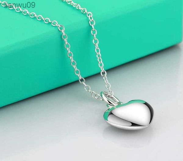 new popular brands 925 sterling silver solid romantic heart necklace for women fashion party wedding accessories jewelry gifts l230704
new popular brands 925 sterling silver solid romantic heart necklace for women fashion party wedding accessories jewelry gifts l230704