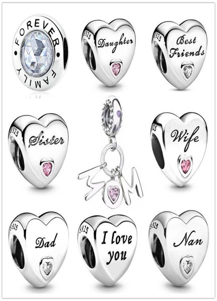 heart shape sister dad mom daughter beads fit original charms silver 925 bracelet trinket jewelry for women diy making4176157, Blue;slivery
heart shape sister dad mom daughter beads fit original charms silver 925 bracelet trinket jewelry for women diy making4176157, Blue;slivery