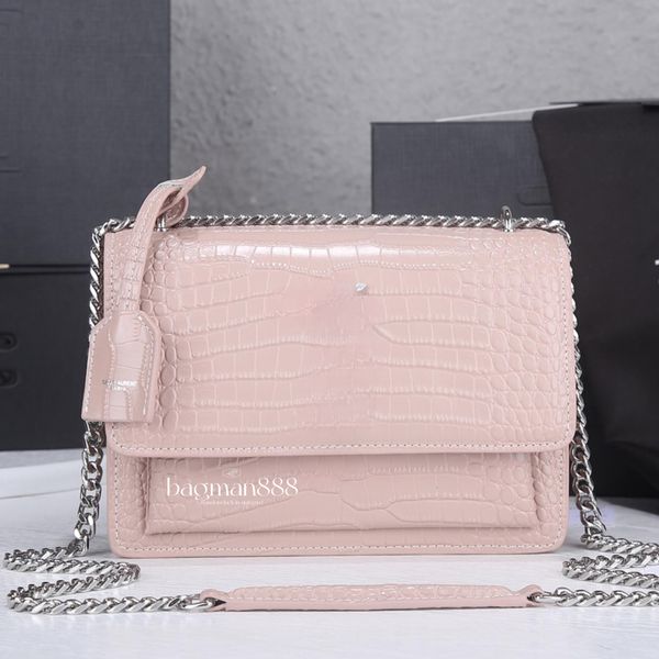 women sunset shoulder bags designer luxury handbag classic y flap alligator leather crocodile pattern chain bags clutch crossbody messenger 
women sunset shoulder bags designer luxury handbag classic y flap alligator leather crocodile pattern chain bags clutch crossbody messenger