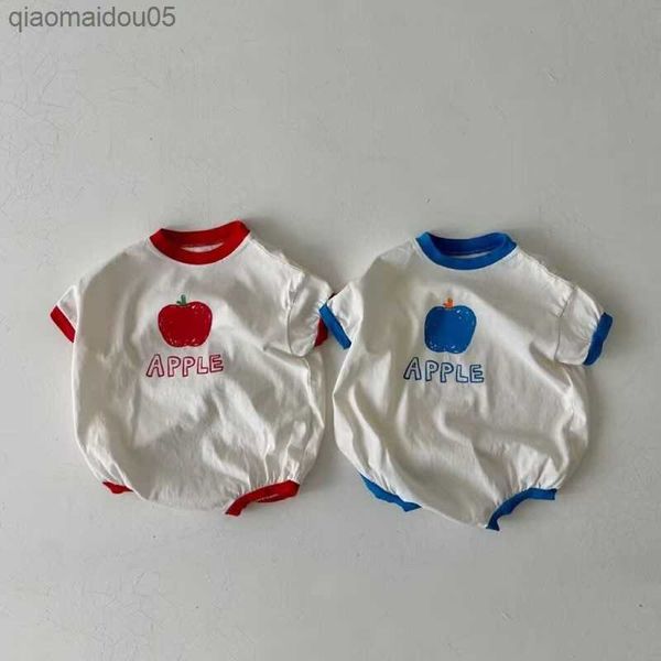 toddler boys cartoon short sleeves bodysuit kids cute crlwearinfantgirls clotheskidssummer onesie0-24m apple jumpsuit l230712, Blue
toddler boys cartoon short sleeves bodysuit kids cute crlwearinfantgirls clotheskidssummer onesie0-24m apple jumpsuit l230712, Blue