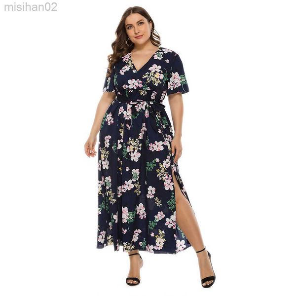 basic casual dresses 2023 women's summer polyester v neck short sleeve floral plus size dress bohemian split large clothing dresses wit, Black;gray
basic casual dresses 2023 women's summer polyester v neck short sleeve floral plus size dress bohemian split large clothing dresses wit, Black;gray