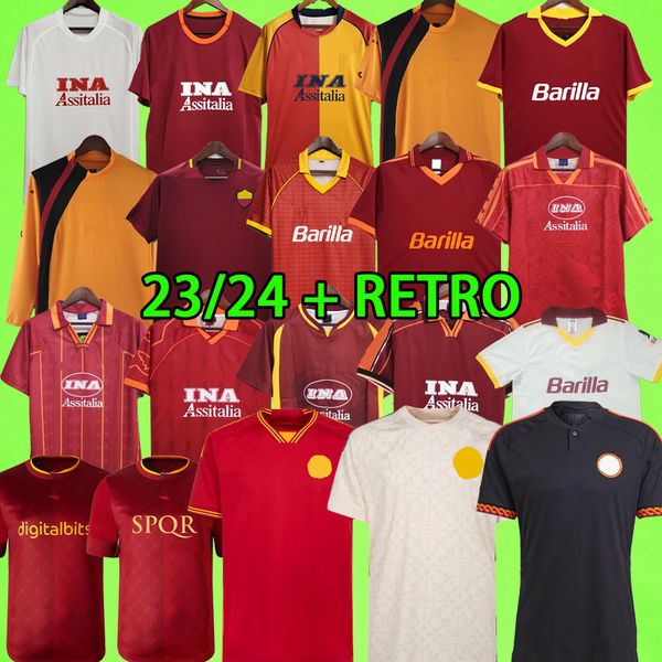 2023 2024 soccer jerseys third 23 24 totti romas dybala final retro pellegrini abraham de rossi dzeko football shirt home away 89 90 91 92 9, Black;yellow
2023 2024 soccer jerseys third 23 24 totti romas dybala final retro pellegrini abraham de rossi dzeko football shirt home away 89 90 91 92 9, Black;yellow