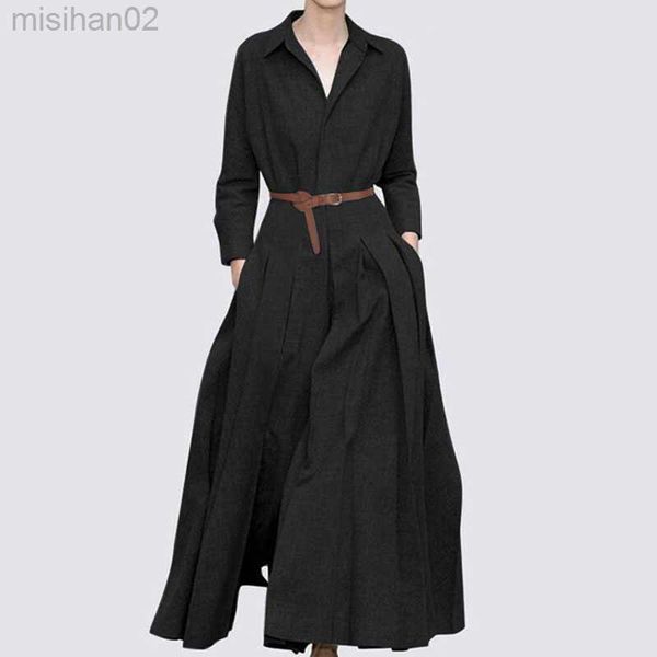 basic casual dresses l-5xl 2022 new solid color dress lapel casual spring autumn beltless loose plus size linen dress coa party dresses hkd2, Black;gray
basic casual dresses l-5xl 2022 new solid color dress lapel casual spring autumn beltless loose plus size linen dress coa party dresses hkd2, Black;gray