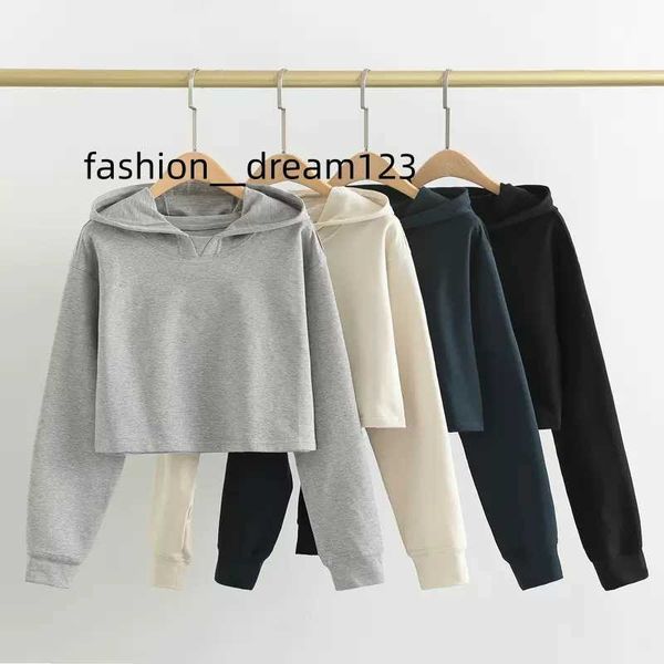 luluwomen yoga clothing long-sleeved women's short hooded sweater elastic loose casual sports fitness top, Gray
luluwomen yoga clothing long-sleeved women's short hooded sweater elastic loose casual sports fitness top, Gray