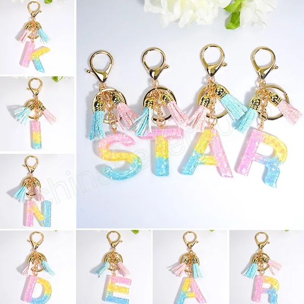 new color gradient initial keychain with sequin tassels women girls sweet bag purse charm a-z 26 letters pendant with key rings, Silver
new color gradient initial keychain with sequin tassels women girls sweet bag purse charm a-z 26 letters pendant with key rings, Silver