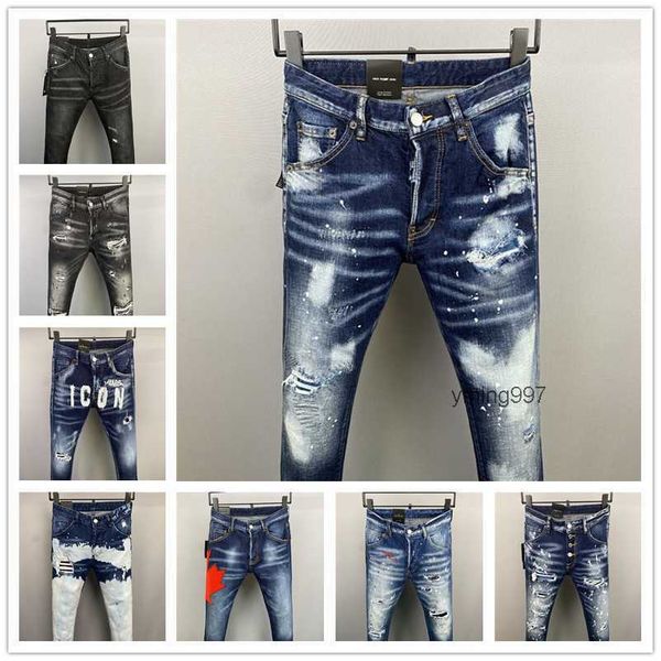 2023 new arrivals d2 mens luxury purple designer denim jeans holes trousers dsquare jeans coolguy biker pants mens clothing 2#0225, Blue
2023 new arrivals d2 mens luxury purple designer denim jeans holes trousers dsquare jeans coolguy biker pants mens clothing 2#0225, Blue