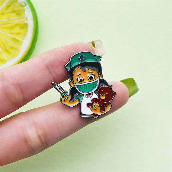 pins brooches harong classic cute nurse brooch medical lapel pin pediatrician nurse intern graduate students jewelry badge gift hkd230807, Gray
pins brooches harong classic cute nurse brooch medical lapel pin pediatrician nurse intern graduate students jewelry badge gift hkd230807, Gray