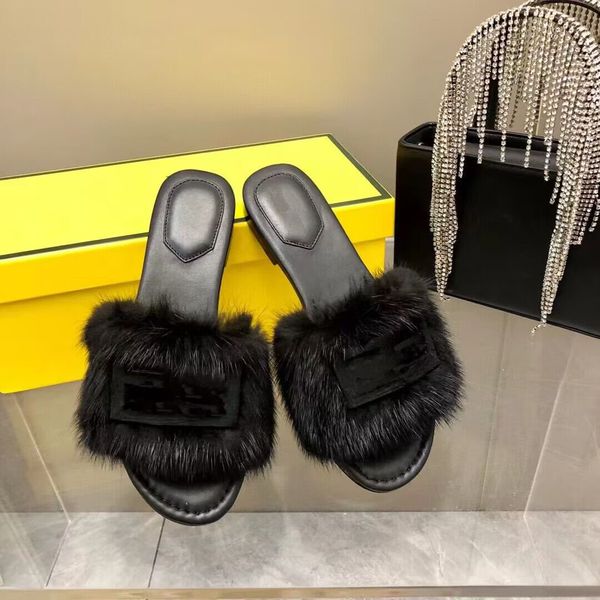 woman sandal made italy genuine leather slipper slide flats mink f-f baguette tone on tone leather outdoor beach flip flop shoes fur 35-40, Black
woman sandal made italy genuine leather slipper slide flats mink f-f baguette tone on tone leather outdoor beach flip flop shoes fur 35-40, Black