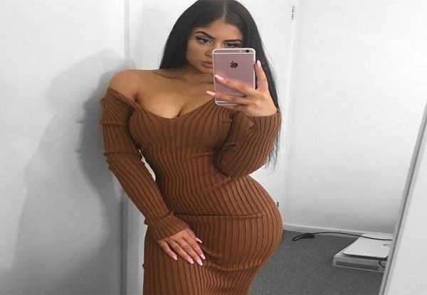 knitted long sleeve dress women autumn winter slim warm off shoulder dresses strapless backless 2021 female clothing casual7205612, Black;gray
knitted long sleeve dress women autumn winter slim warm off shoulder dresses strapless backless 2021 female clothing casual7205612, Black;gray
