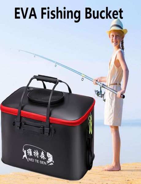 outdoor fishing portable eva folding bucket fish tank storage box or fish tank9093693 
outdoor fishing portable eva folding bucket fish tank storage box or fish tank9093693