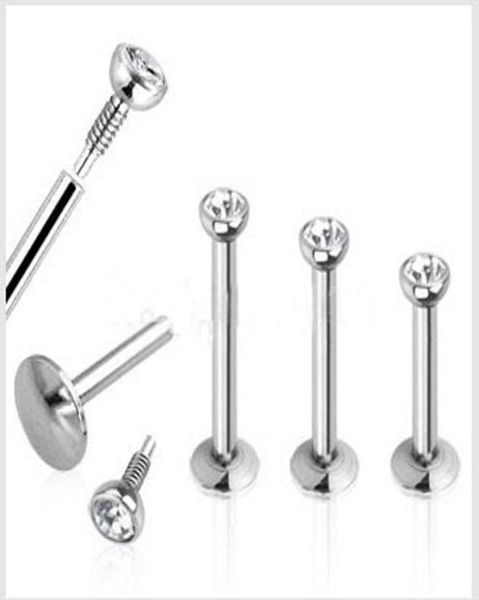 mix 6810mm wholes 60pcslot fashion stainless steel internally threaded lip piercing labret ring body jewelry tragus bar6660487, Black
mix 6810mm wholes 60pcslot fashion stainless steel internally threaded lip piercing labret ring body jewelry tragus bar6660487, Black