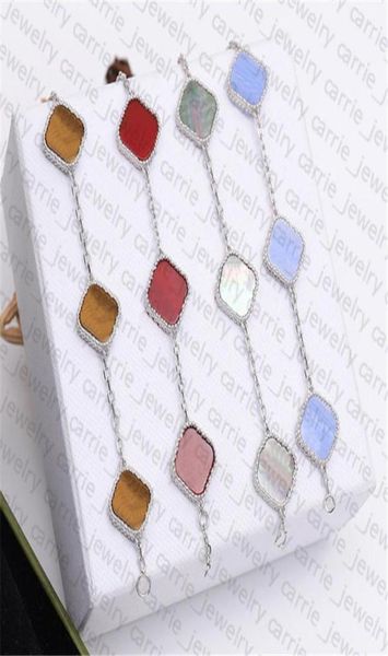 designer bracelets classic clover bracelet fashion five flower for man woman gold silver optional 18 color 564332, Golden;silver
designer bracelets classic clover bracelet fashion five flower for man woman gold silver optional 18 color 564332, Golden;silver