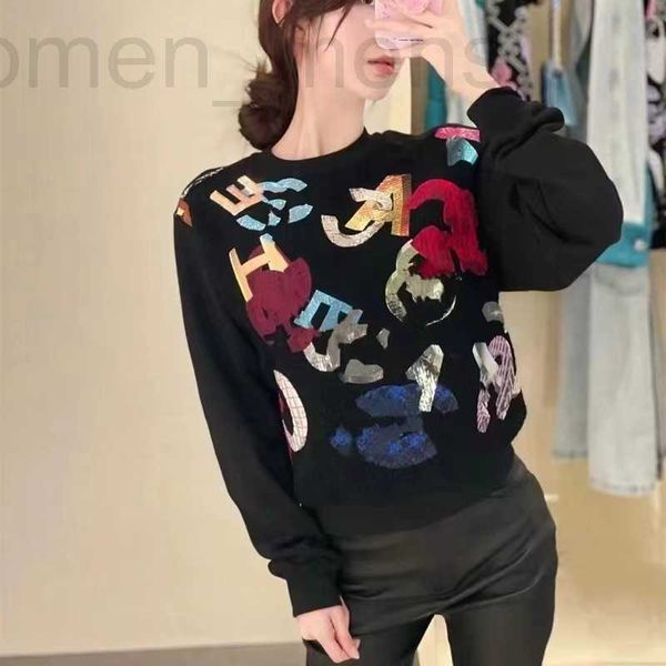 women's hoodies & sweatshirts designer small design sense 2023 spring and autumn new colorful letter printing irregular long sleeve rou, Black
women's hoodies & sweatshirts designer small design sense 2023 spring and autumn new colorful letter printing irregular long sleeve rou, Black